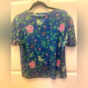 Glitter multi color top.